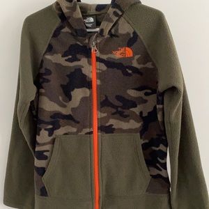 North Face fleece jacket size 6